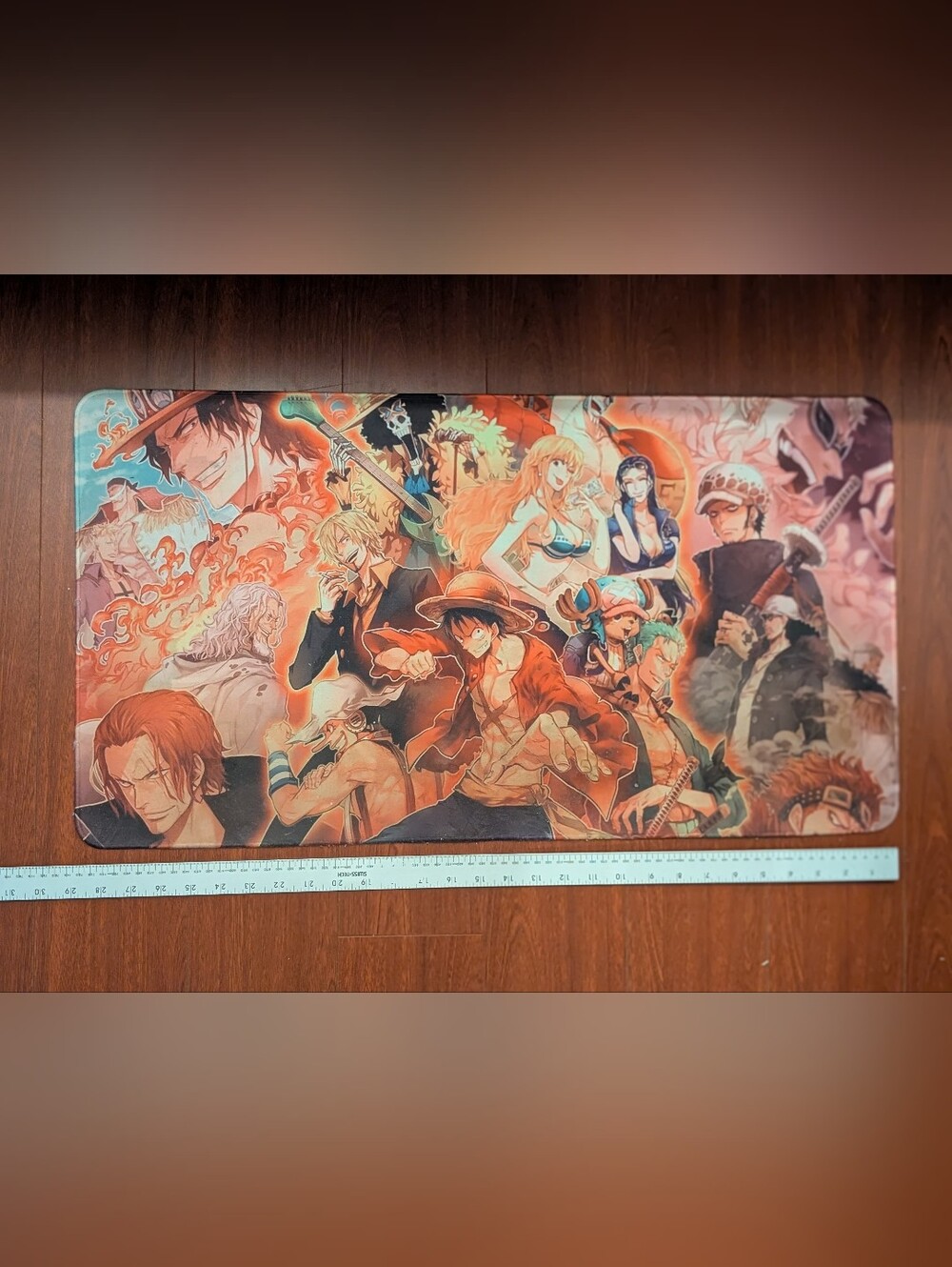 One Piece Character Collage Mousepad Gaming Anime Discontinued
